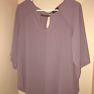 Butterfly sleeve blouse